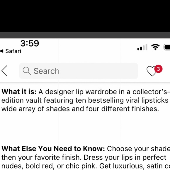 ✨♥️ YSL beauty Lip Vault 💋 includes 10 lippies ♥️✨ - Picture 10 of 10